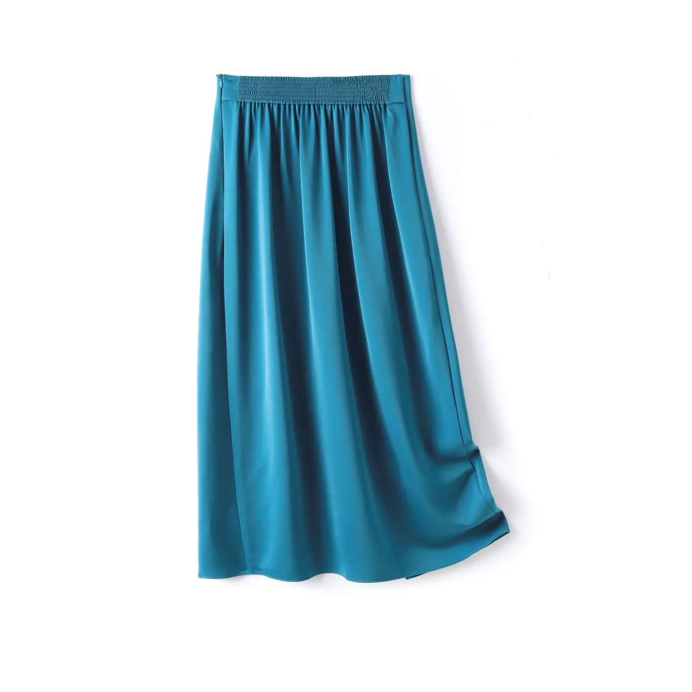 2021 Новая Женская Модная и удобная длинная Асимметричная юбка с разрезом