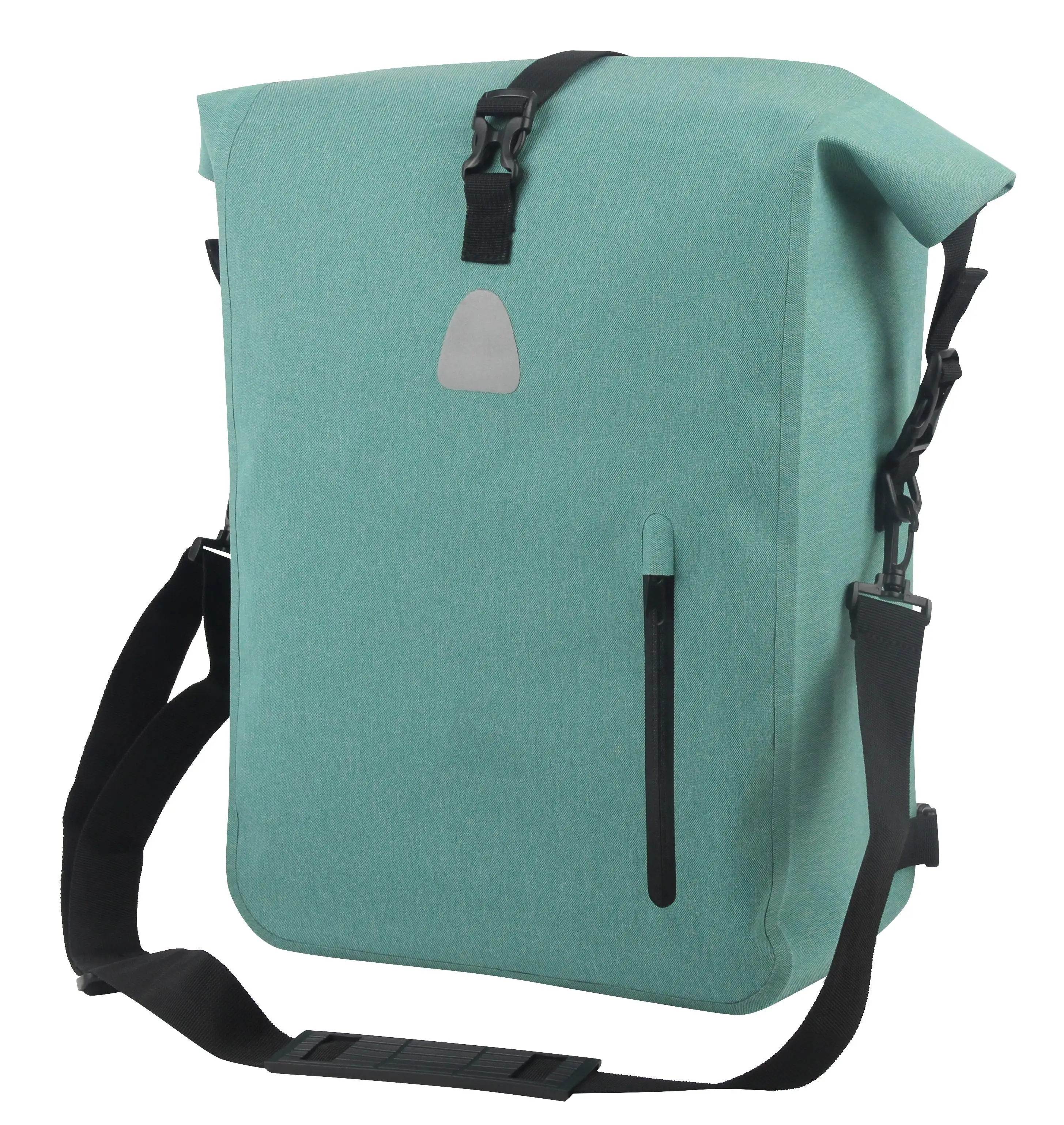 Waterproof bike bag Rightway 2021 TPU durable waterproof 3 in 1 bike travel messenger bag,  bicycle rear pannier carrier