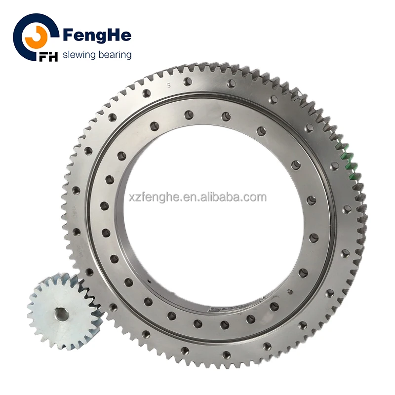 China Factory Supply Slewing Bearing For The Welding Positioner  Teeth Hardened Fast Delivery Slewing Bearing For Crane