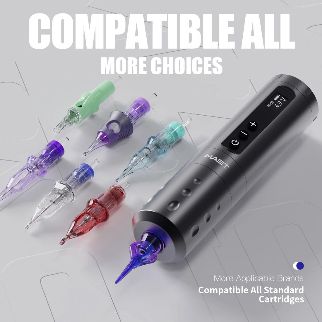 Wholesale Dragonhawk Large Battery 5000mAh Work for 15hrs Wireless Tattoo Pen Professional Tattoo Machine