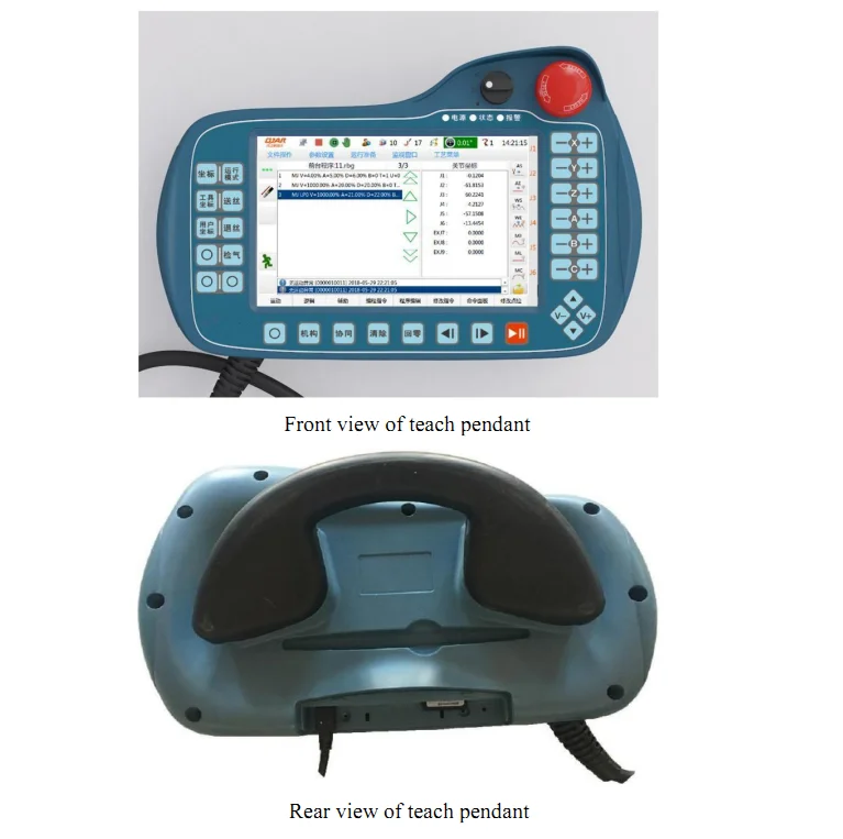Yueda factory price 6 axis industrial cnc mig welding robot arm/robotic machine for sale