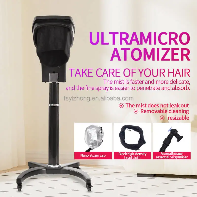 Professional Hair Salon Steaming Machine Big Helmet Hair Steamer Hair Treatment Spa Machine