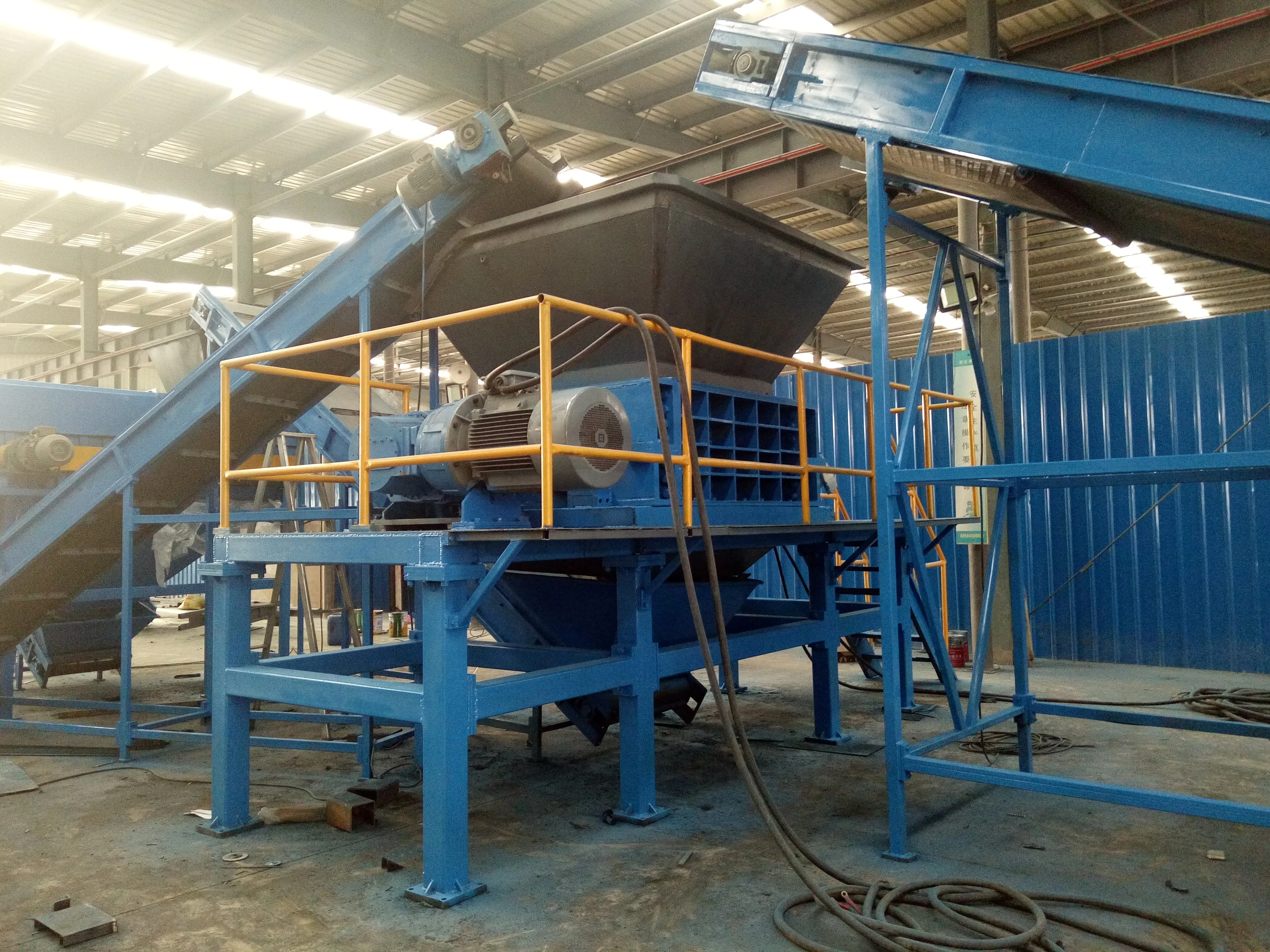 Затраты на завод по переработке использованных шин