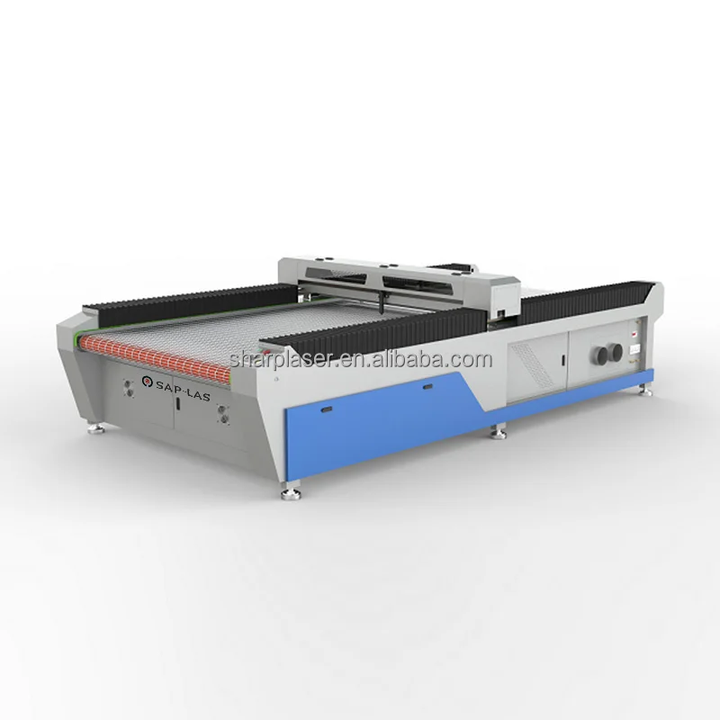 industrial continous nylon fabric hypalon fabric laser cutting machine for cloth