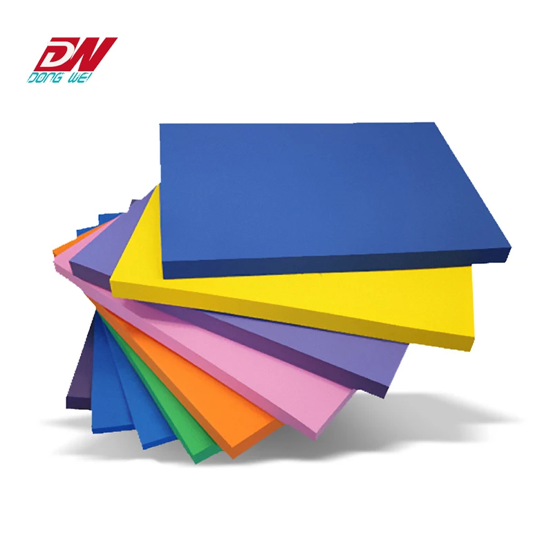 die cutting black white color 38 degree hardness Cosplay Crafting eva Foam sheet 2mm 3mm