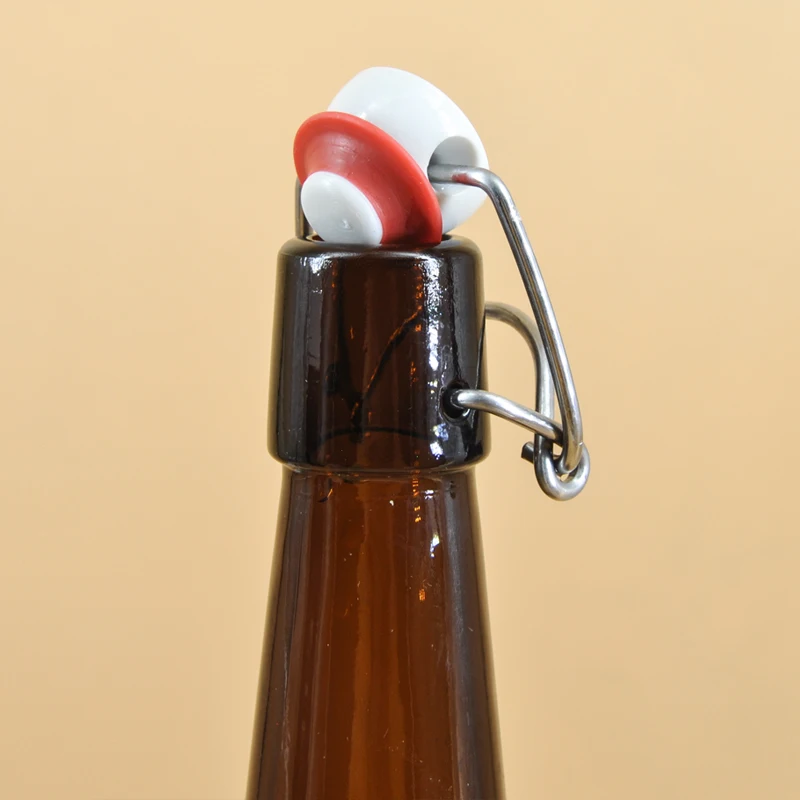 CD-259  Credible 26oz China Wholesale Manufacturing Amber and Clear Empty Glass Beer Bottle