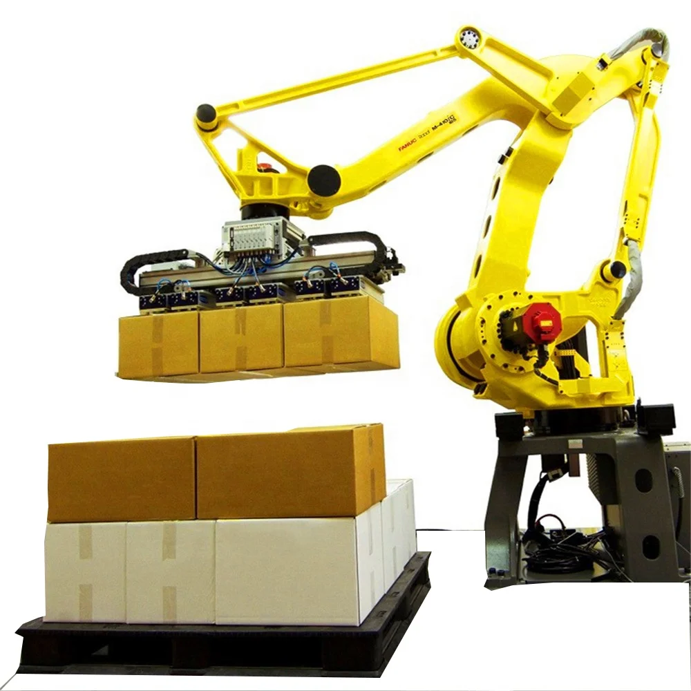 High productivity output industrial Widely used in The paint bucket automat palletizer robot