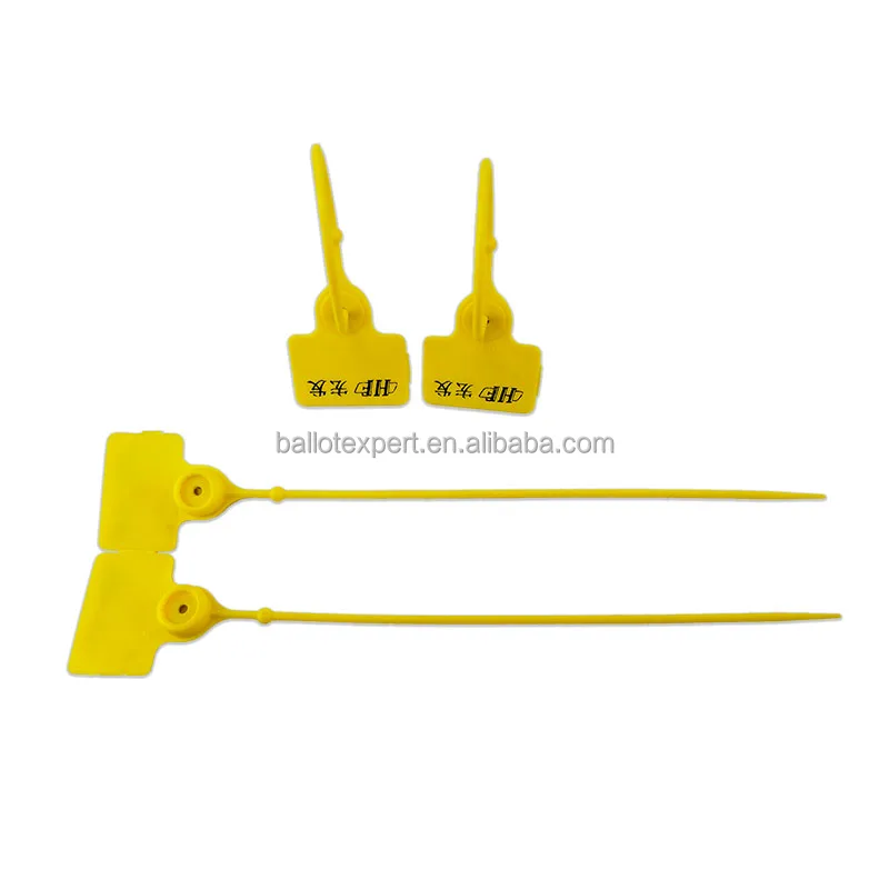 High Quality Seals Disposable Pull Tight Plastic Seal Lock Plastic Security Seal for ballot boxes