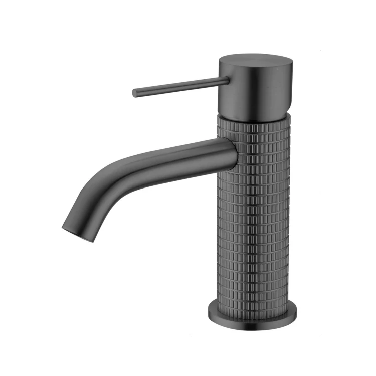 High End Creative Design Bathroom Sanitary Faucet Single Handle Deck Mounted Basin Brass Faucet Washbasin Faucet