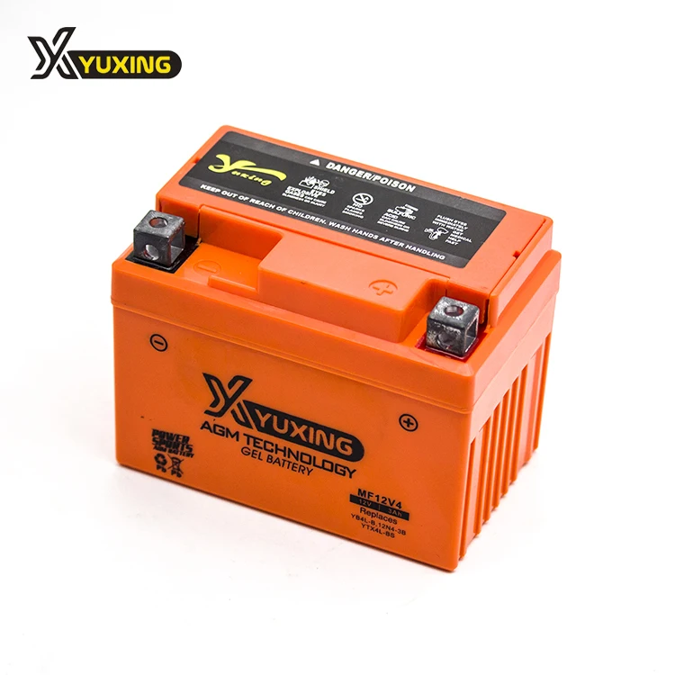 MF12V4 Motorcycle Parts Maintenance-Free Lead Acid Rechargeable Motorcycle Battery