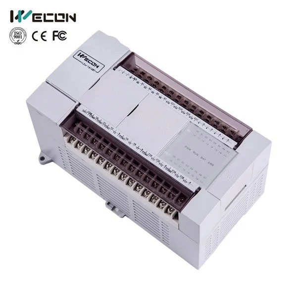 WECON LX3VP PLC 12input and 12 relay output with 2channel high pulse output with dc/ac power hmi and plc