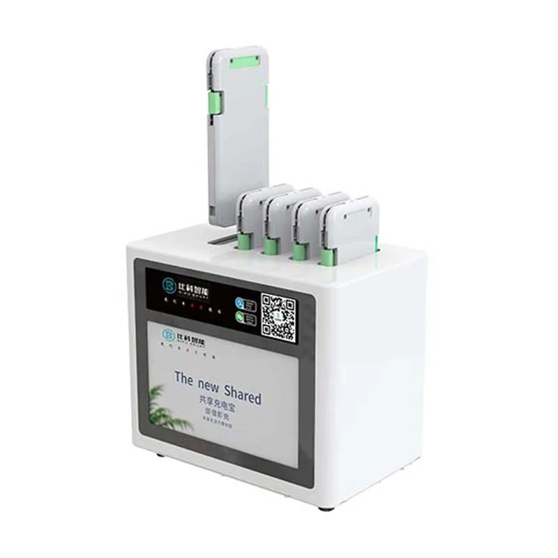 
Portable 5 slots 5000 mAh power bank rental machine charging power bank station power bank station rental 