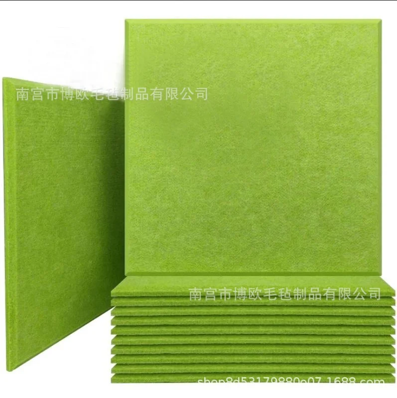 2024 High Quality Large Cork Board for Office Dark Green Felt Board Alternative Push Pin Board Wall Organizer for Office