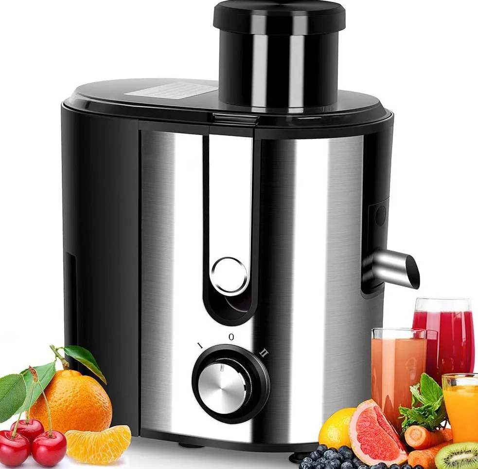 Automatic Centrifugal Juicer Machine Fresh Orange Electric Juicer Healthy Fruit Carrot Industrial Slow Juicer