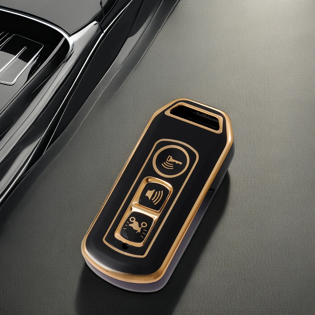 Fit for Honda PCX ADV 150 Sh 125 ADV 150 PCX 150 Smart Remote Full Protection Cover TPU Key Case Accessory