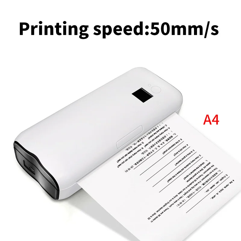 wifi a4 usb powered  blue tooth portable thermal printer