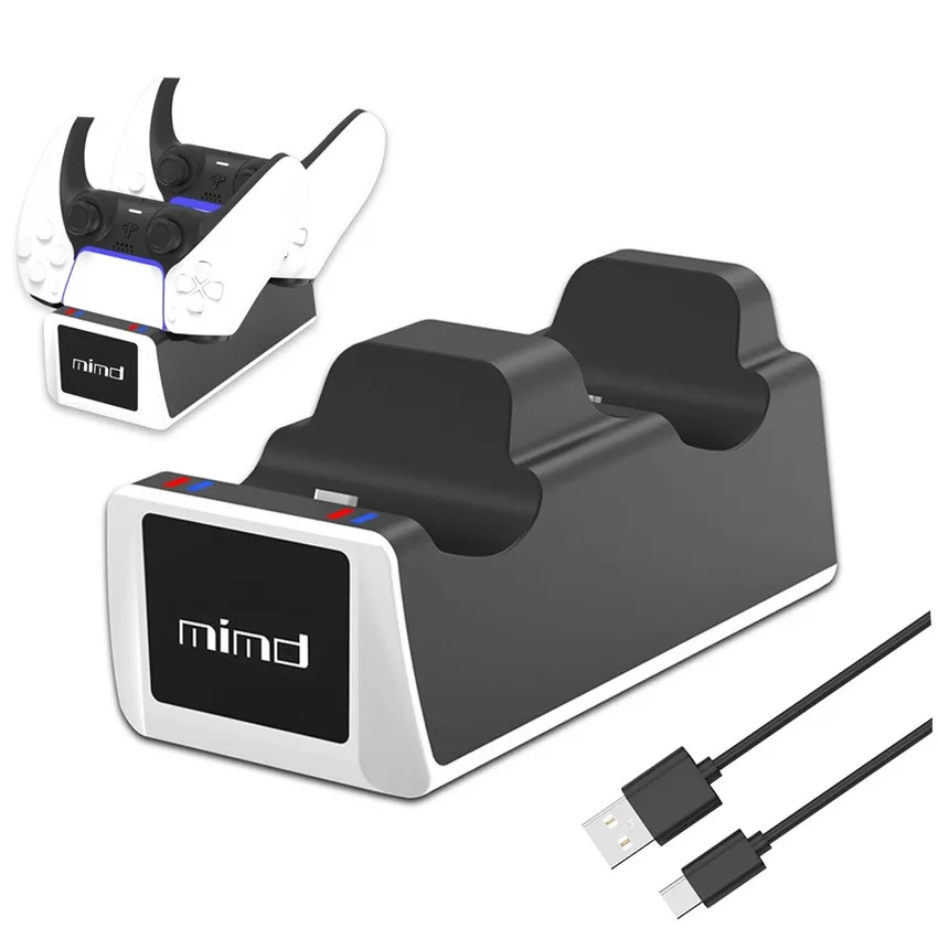  2021 док-станция с зарядным устройством USB и двойной зарядкой подставка для PS5 аксессуары игровая консоль