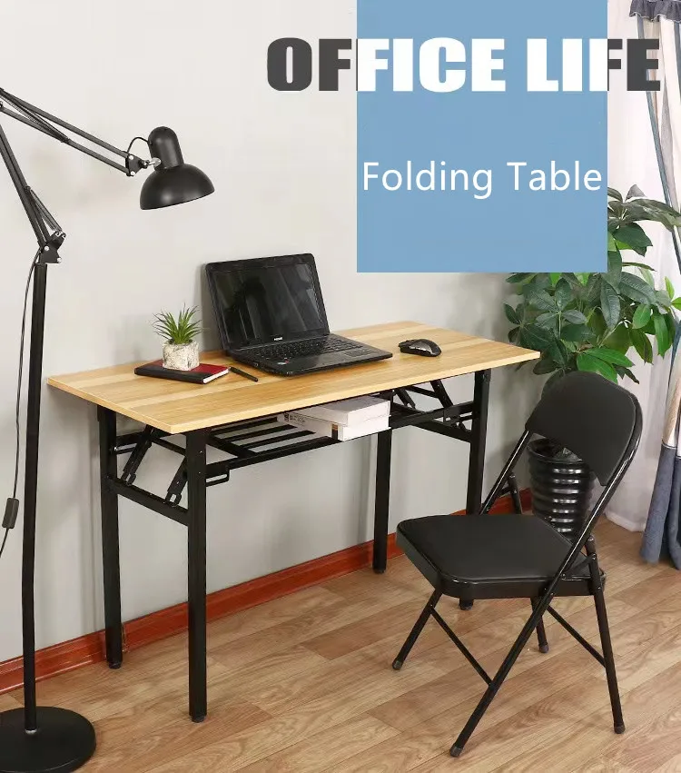 2022  Low Cost Classic Staff Office Table Design Wood Computer Table Office Fold Table Office
