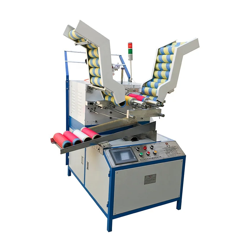 HRD-839 yarn rewinding equipment thread winding facility polyester yarn pulling machine textile yarn automatic bobbin winder