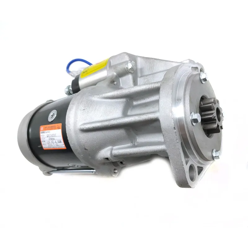 Экскаватор R60 R60-7 стартер DH60-7 12 вольт для Hyundai Daewoo Doosan Hitachi S14-102 S14-102b Yanmar 4TNV94 129940-77010