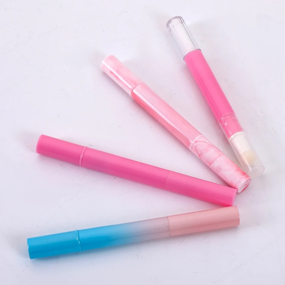 High Quality Packaging Tube Supplier Lip Gloss Pen with Private Label Makeup Empty Twist Cosmetic Pen