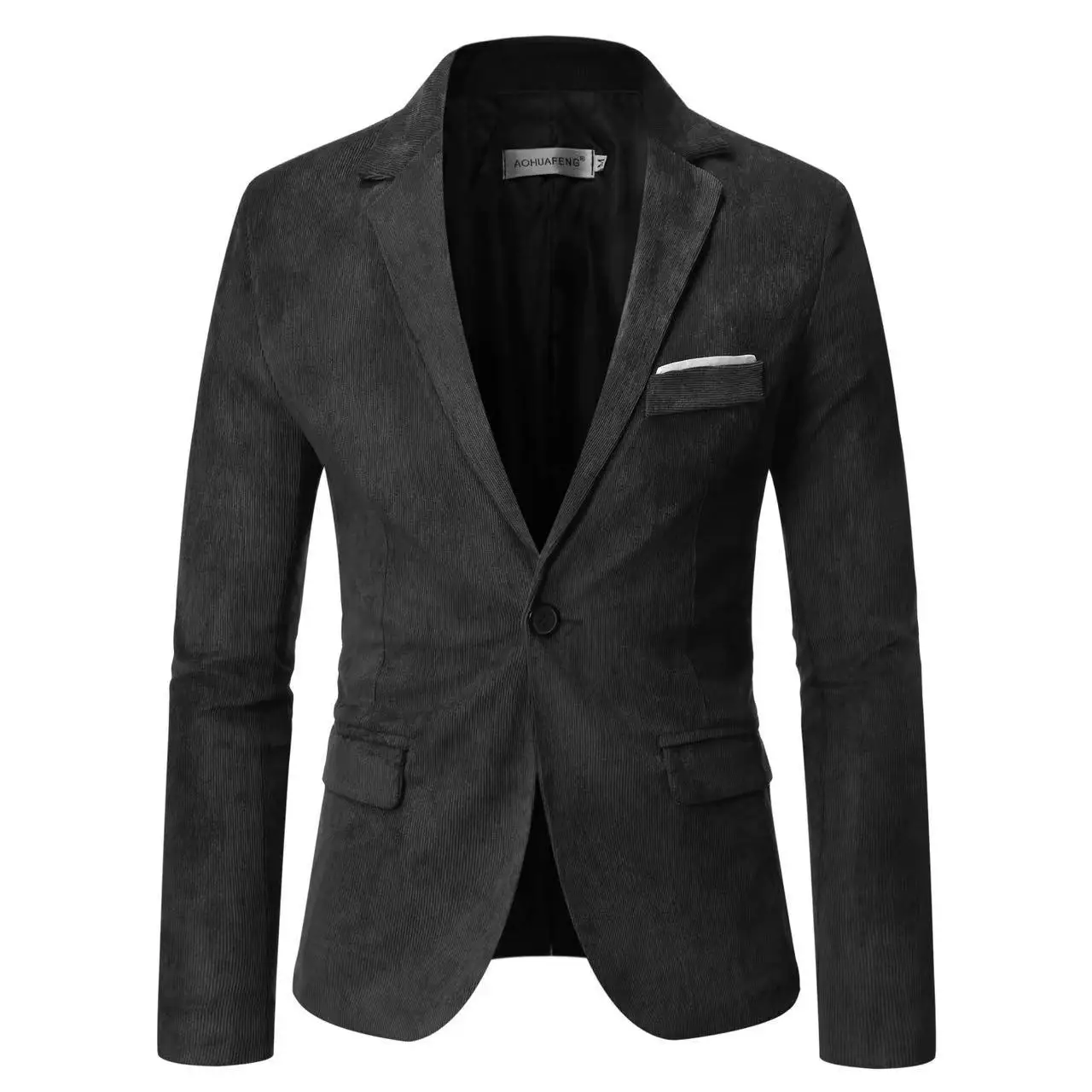 Men Elegant Suit Office Jackets Parties Tops Outdoor office Coat Fashion Jackets Ladies male Corduroy Suit