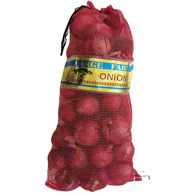 High Quality Agriculture Mesh Bags PP Leno Bag for Onion Potato Firewood