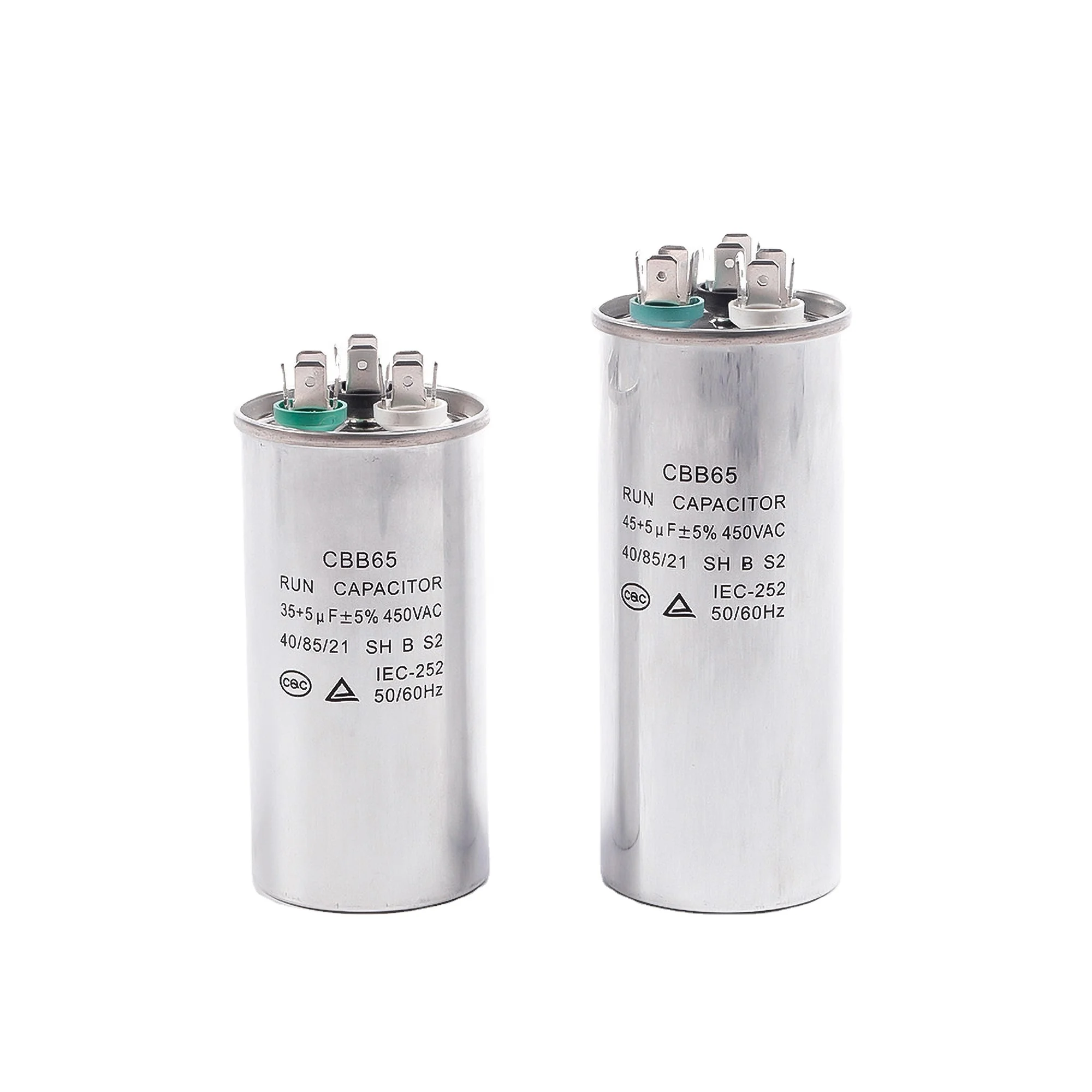 Good Price Cbb65 Capacitor Manufacture 450V 10uF Capacitors for Air Conditioner Parts