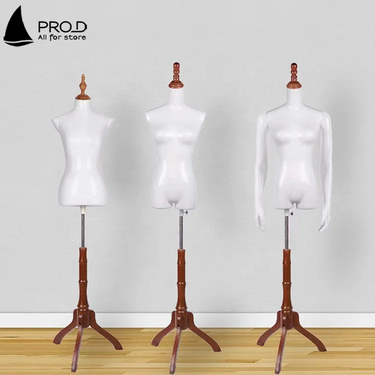 Window Display Korean Luxury Wedding Dress Mannequin New Style Female Half Body Mannequin