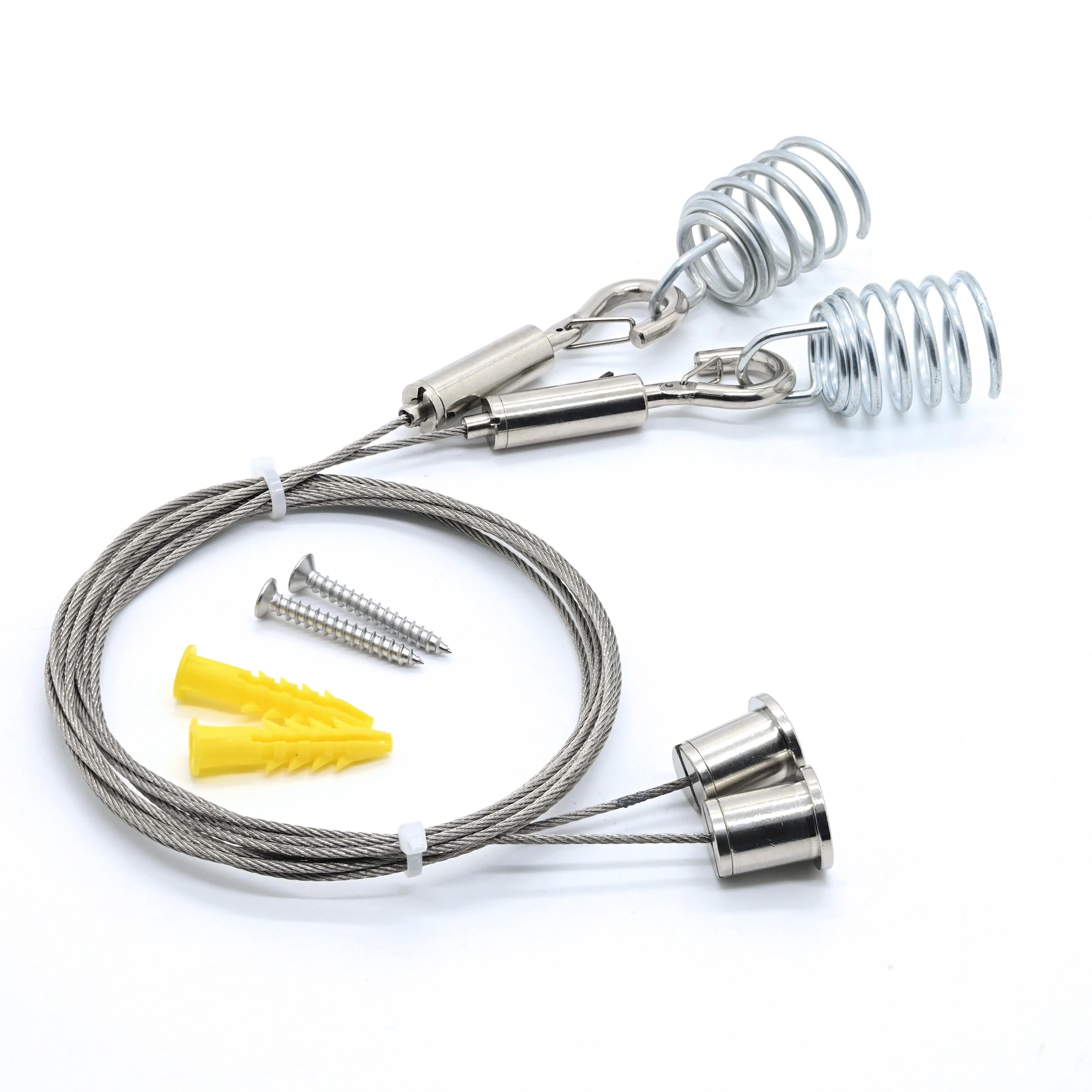 Factory Price Adjustable Height Hooks Cable Gripper Used With Wire Rope to Hang Acoustic