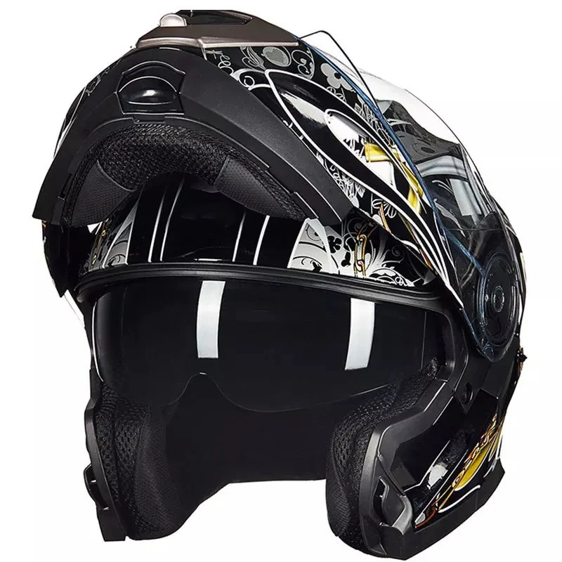 European American Star Blockbuster Same Buckle Helmet Quality ABS Supports OEM Riding Motor Bike Stylish Helmet Motorcycle