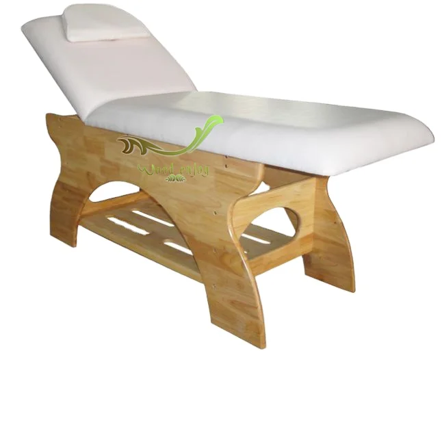 OAK WOOD massage bed 326#,High-end Beauty salon & spa furniture Spa Treatment bed