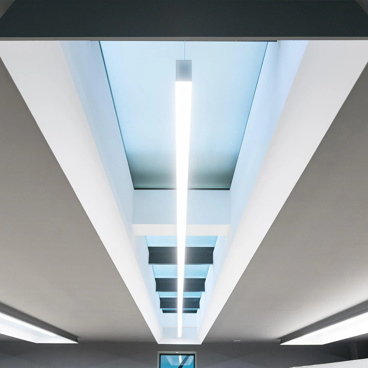 Recessed linear light German imported PC diffuser soft light high-quality home version linear light