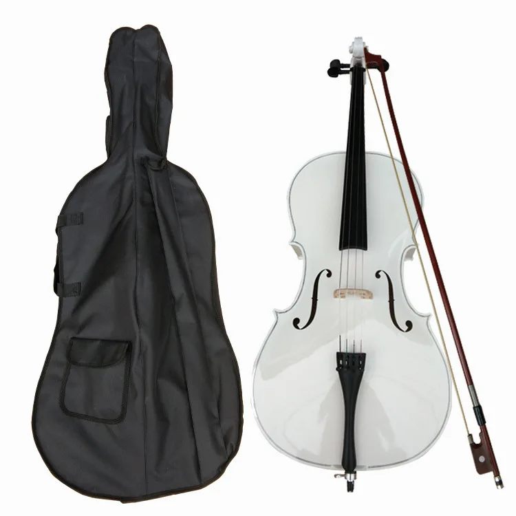 full size handmade strings professional plywood stand double bass cello