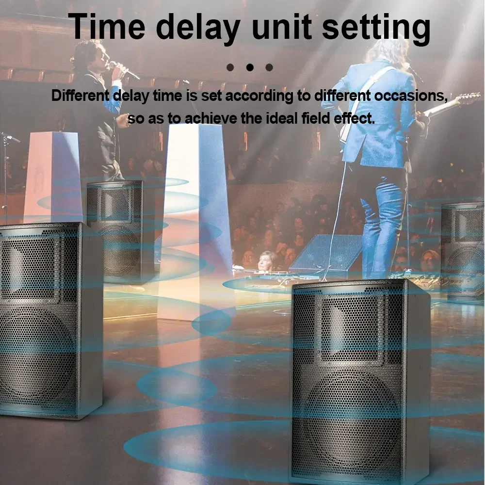 DSP260 Profession 2 Input 6 Output Intelligent Digital Effector Audio Processor For Stage