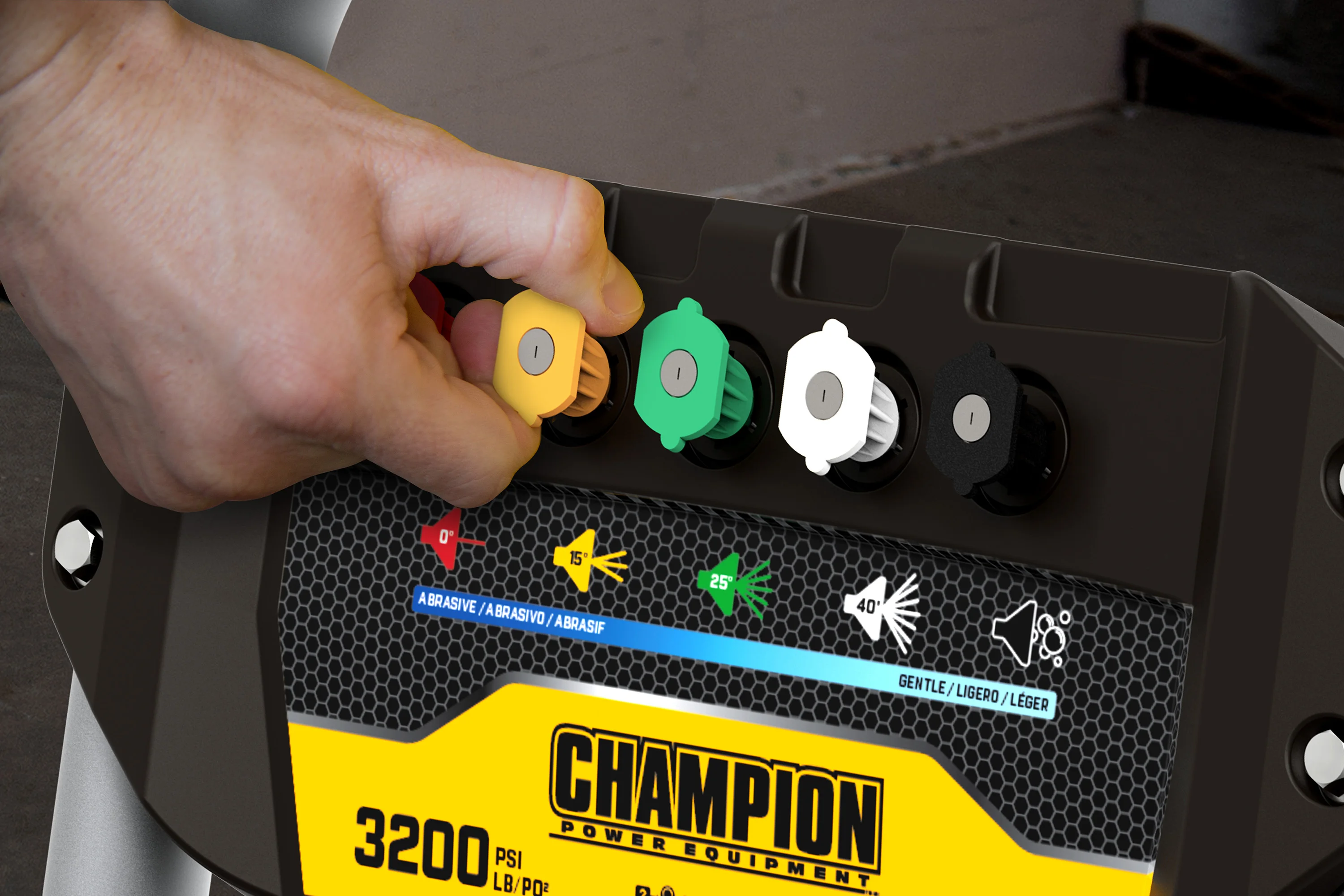  Портативный Бензиновый мойщик высокого давления Champion 3200
