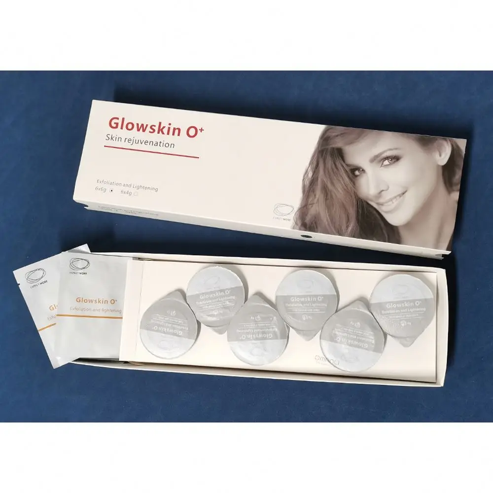 Омоложение кожи Glowskin O + осветляющие капсулы и гель для кислородной машины