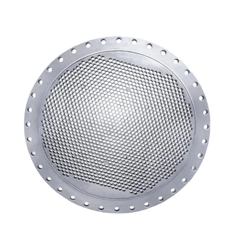 Customized CNC Drilling Machining Heat Exchanger Boiler Forged Hole Drilling 304 316L Tube Sheet
