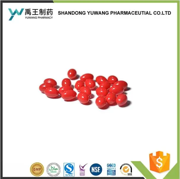 GMP contract manufacturer Citrus Flavour Omega 3 Fish Oil Capsules 1000mg