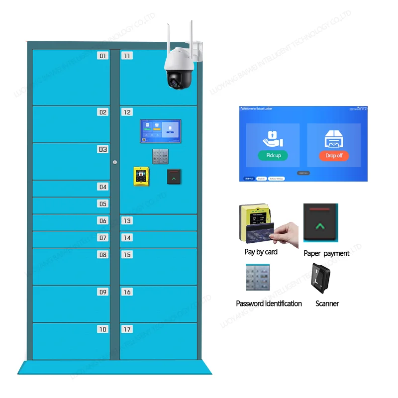 Интеллектуальный Экспресс-шкаф 24 часа умный шкафчик открытый доставки