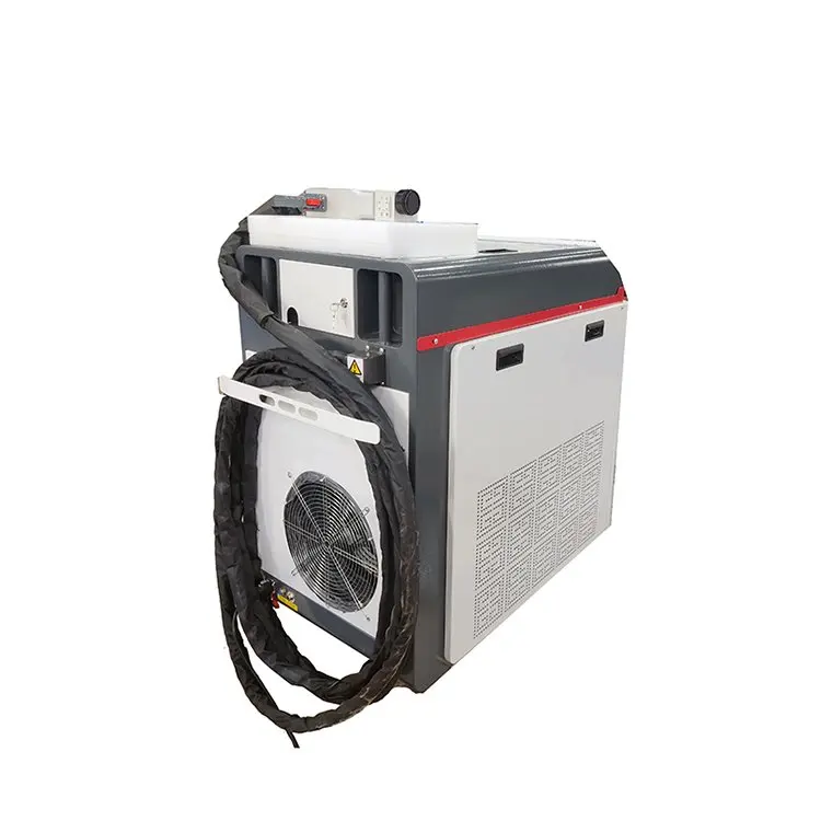 1500W Running stable  using laser Laser Cleaning machine  steel and iron surface rust cleaning machine remove paint