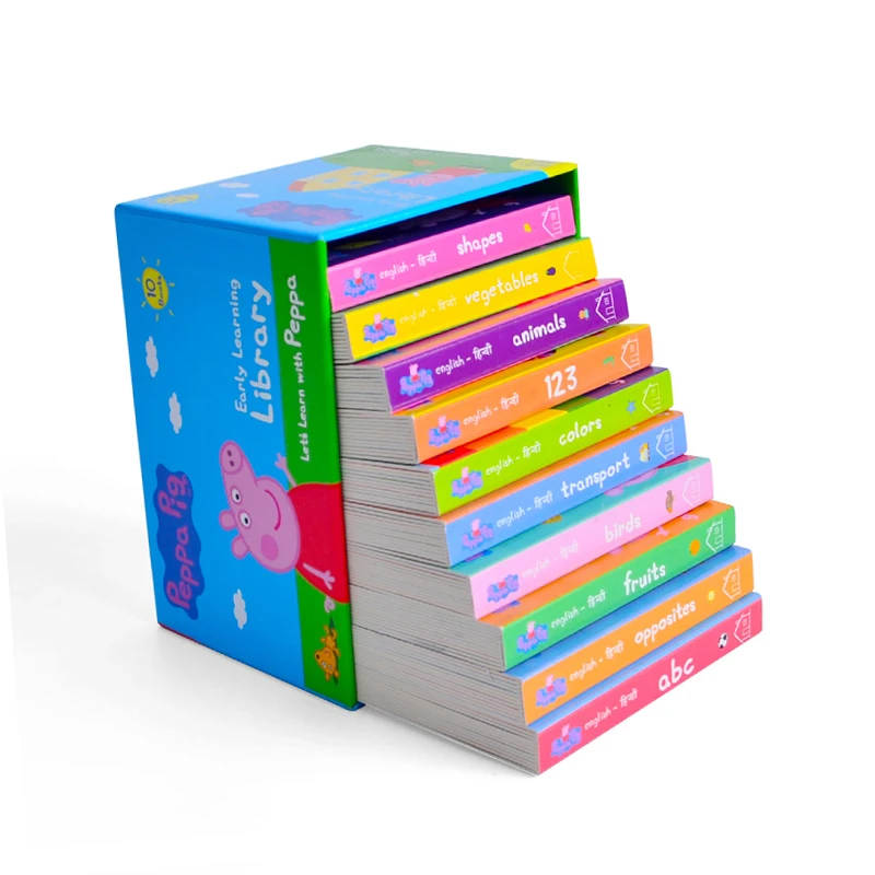 16 Years Price Factory Custom Design Book Printing Factory Price Cardboard Children Book Set Children Book Printing Services