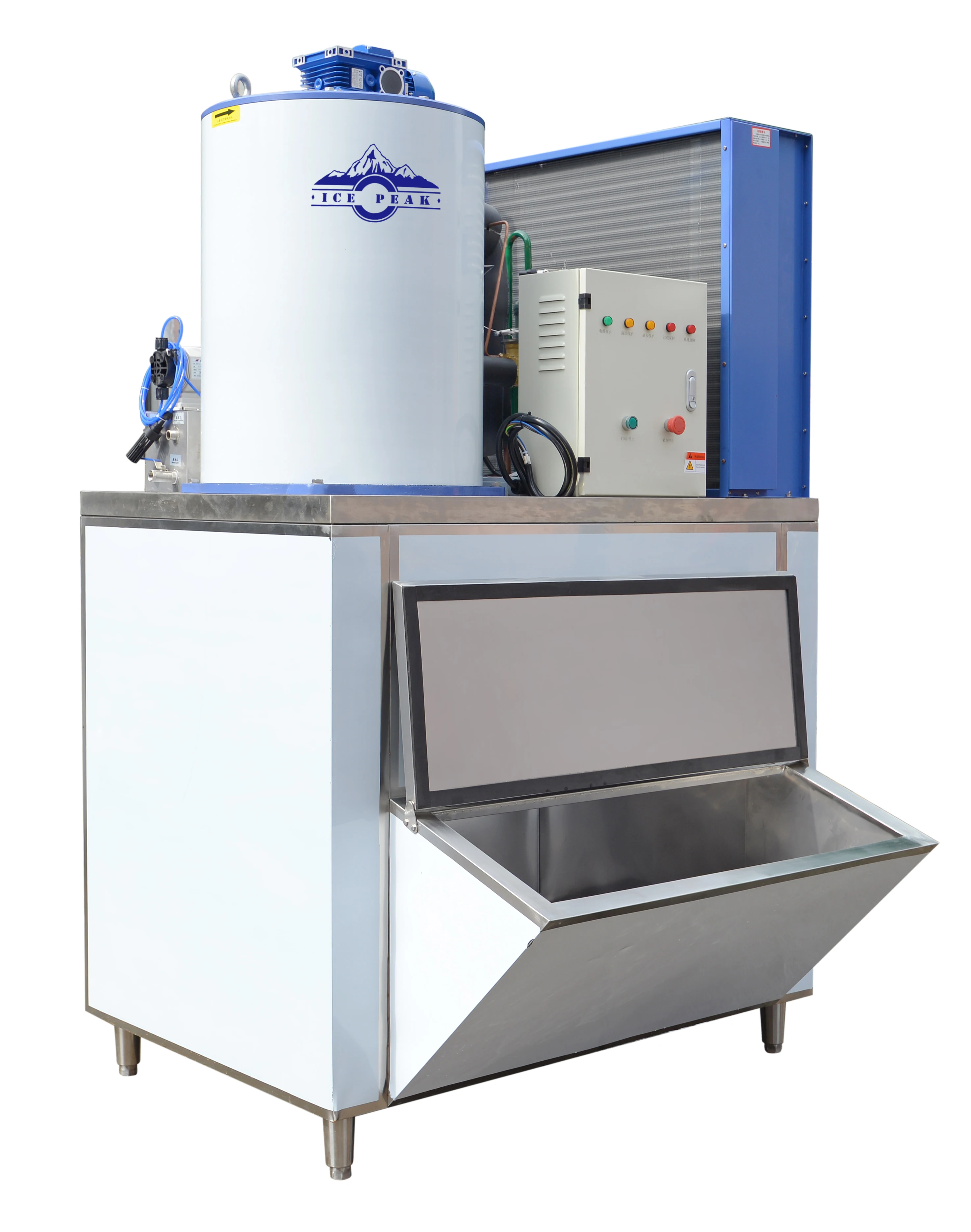 
Professional plate ice machine flake ice machine 2 tons per day 