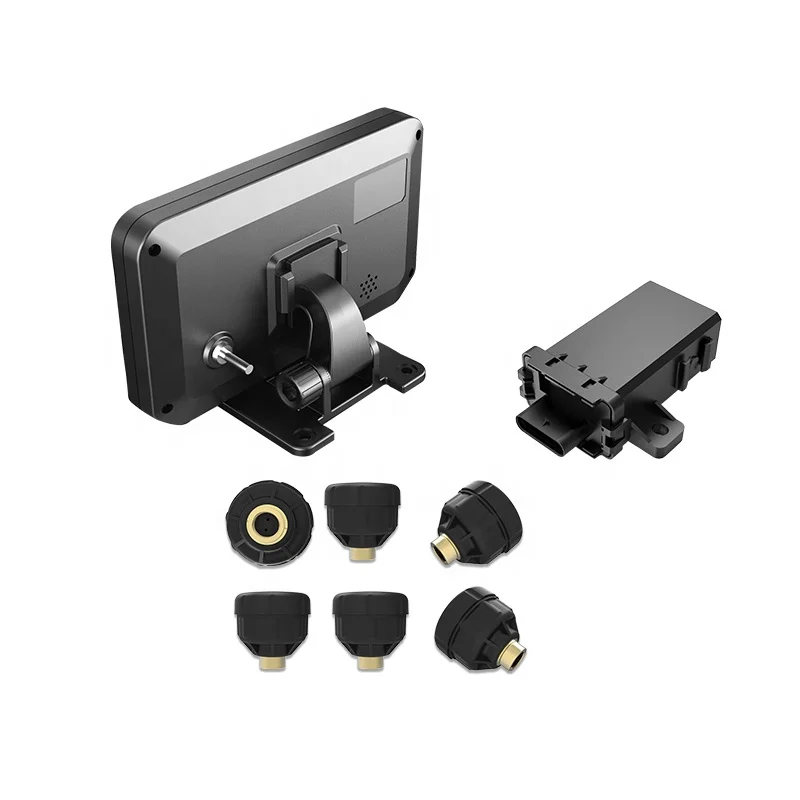 Integrated Alarm System Monitoring Pressure&Temperature  Bus Truck TPMS External tpms Sensors 12V1 For 2 to 26 Wheels