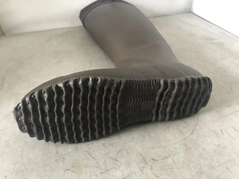 Wholesale Knee Soft Unisex Rubber Boot For Farmer Working Farmland Boot Men and Women Rice Paddy Boots