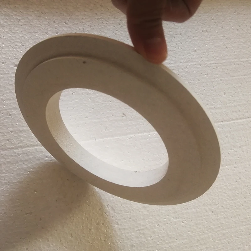 Aluminum silicate foundry ceramic hot top casting ring used for vertical casting