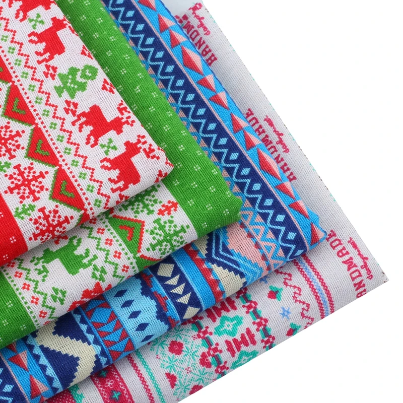 Bohemia Style Linen Fabric Zakka Cloth DIY Textiles For Home Decoration Handicrafts