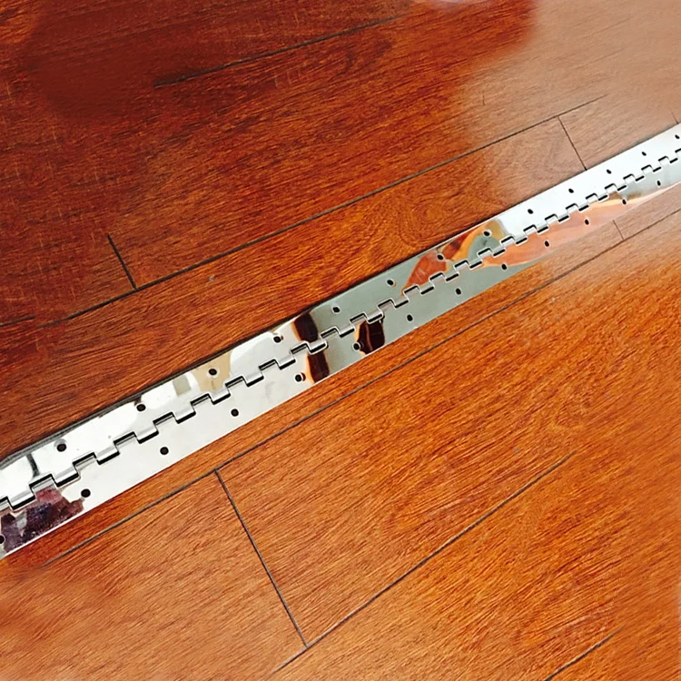 Promotional cheap high quality long aluminum continuous offset piano hinge