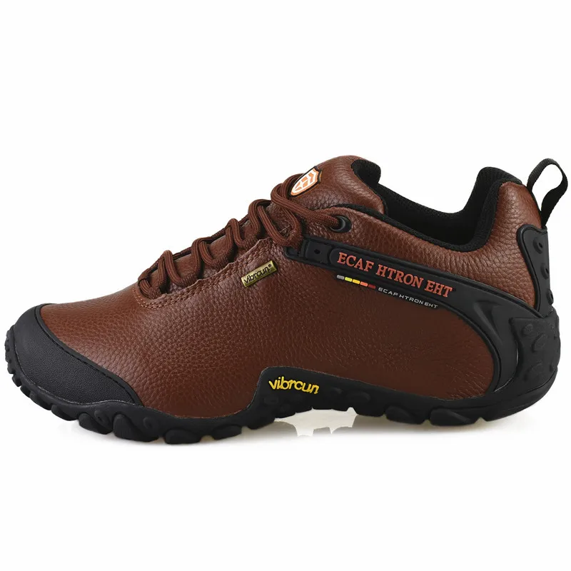 New Top Layer Cowhide Outdoor Hiking Shoes for Men and Women