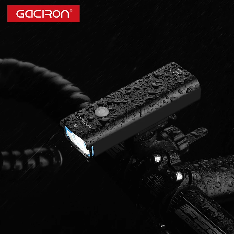 Gaciron Customizable Bicycle Flashlight 850Lumen Cree Led Bicycle Light ROHS CE FCC Aluminum Camping Hunting Bike Light